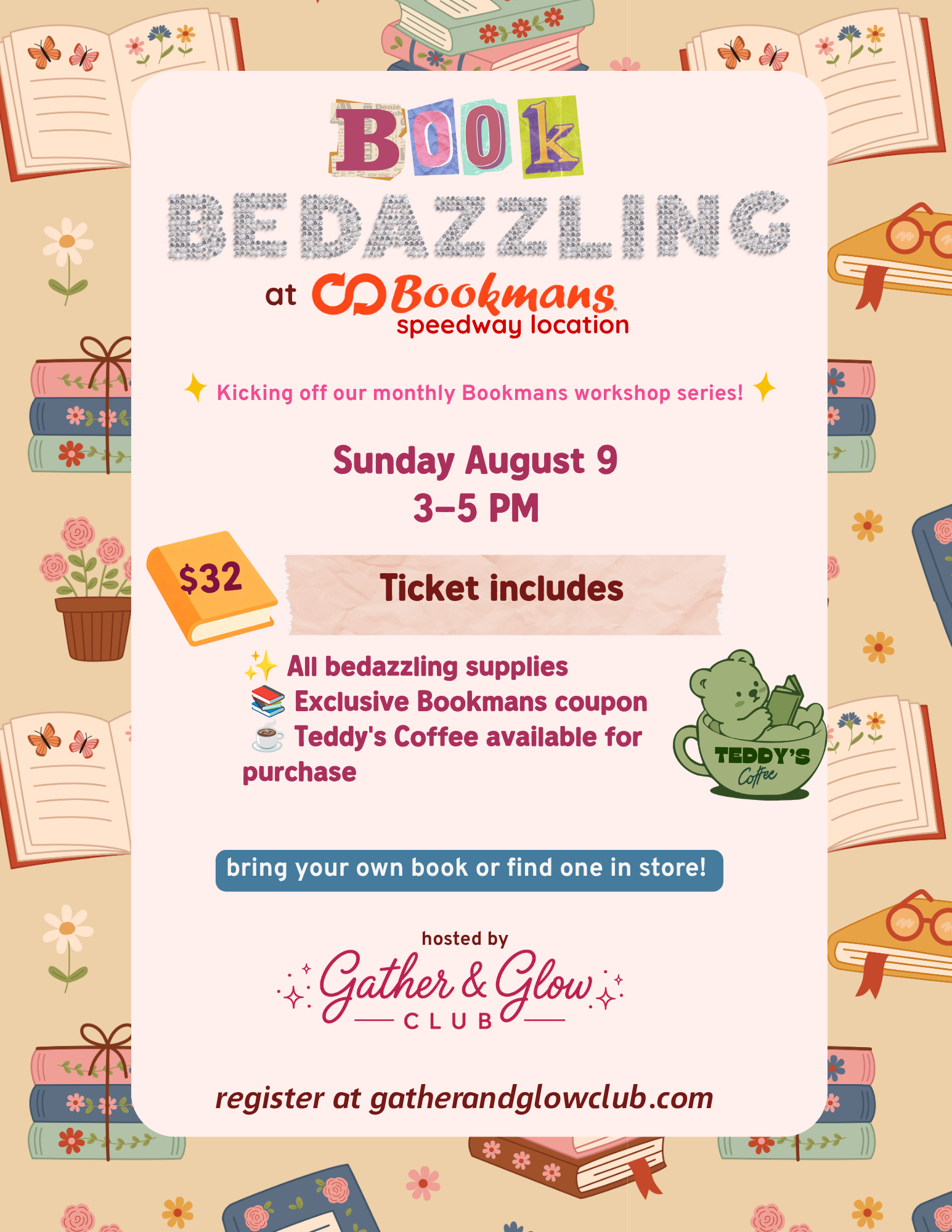 Book Bedazzling