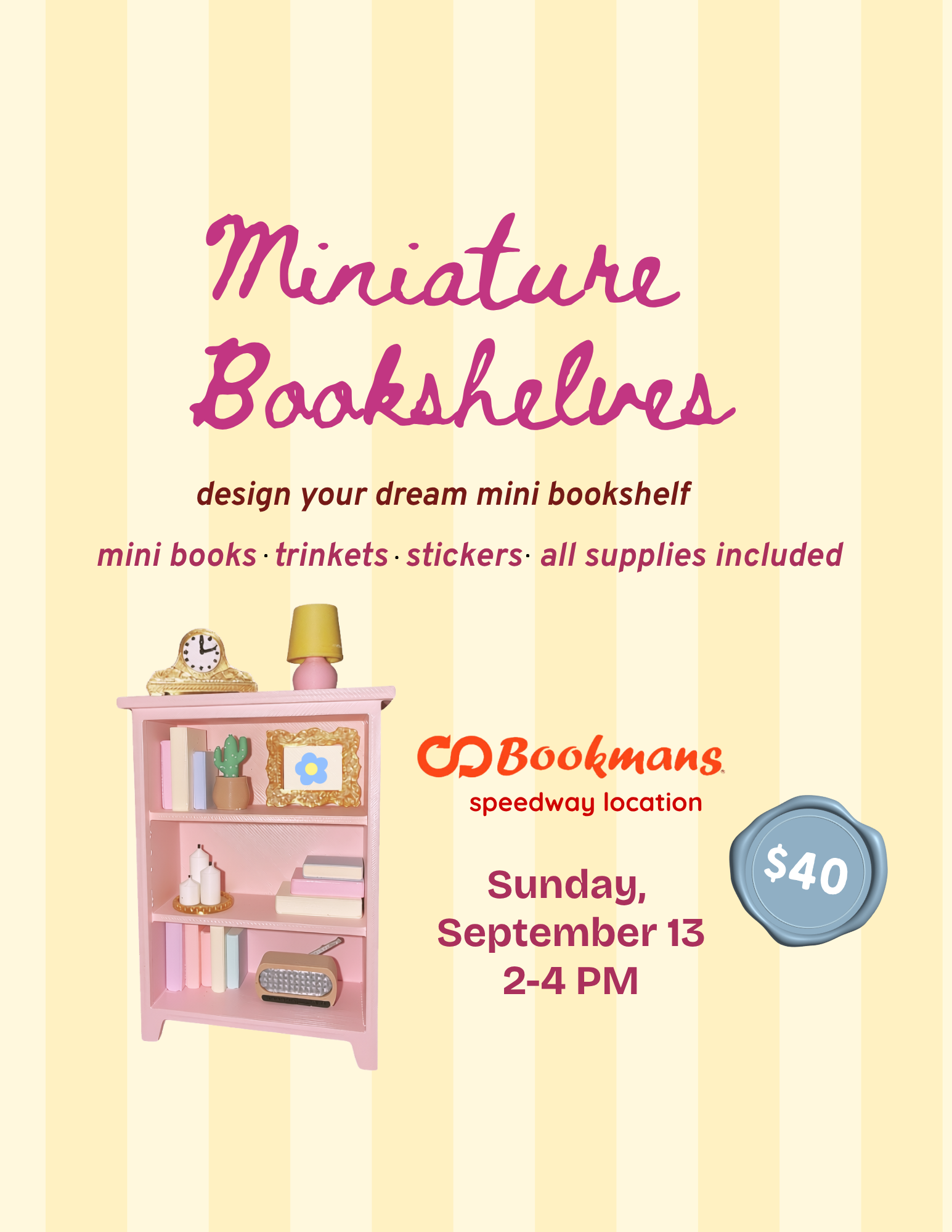 Miniature Bookshelves